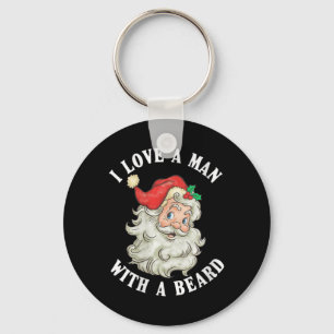 Llavero Las mujeres Navidades divertidas de Santa Claus Am