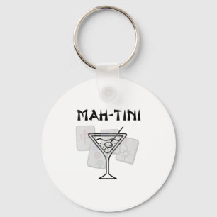Llavero Las mujeres son divertidas Mahjong Martini Tail Ma