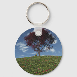 Llavero Las Nubes Navegan Por Keychain