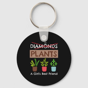 Llavero Las plantas son la mejor amiga de una chica Camise