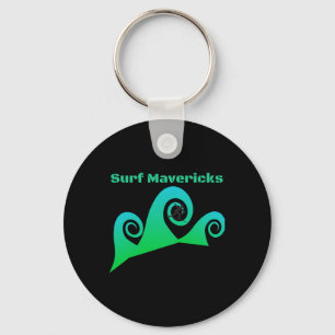Llavero Las playas de Surf Maverick en California