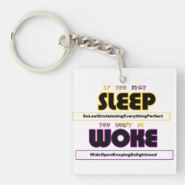 Llavero Las reflexiones revelan la cadena de caracteres