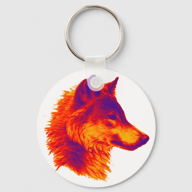 Llavero las sombras del WOLF (Anverso)
