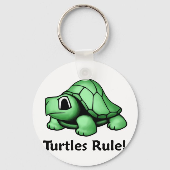 Llavero ¡Las tortugas gobiernan! (Anverso)