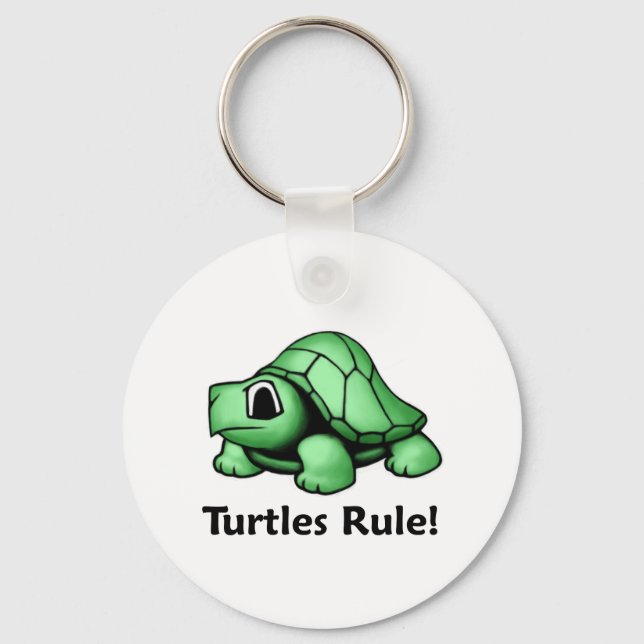 Llavero ¡Las tortugas gobiernan! (Anverso)