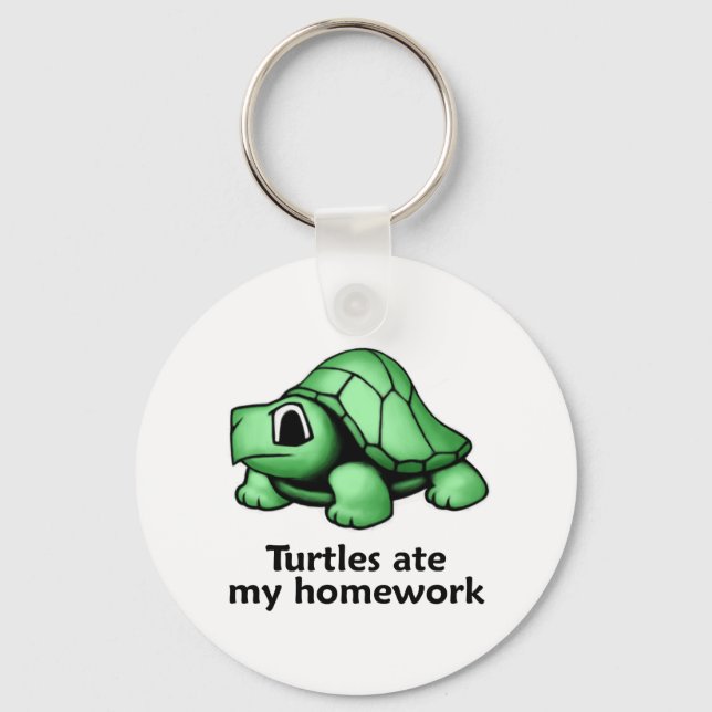 Llavero Las tortugas se comieron mi casa (Anverso)