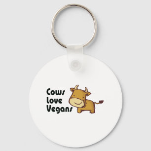 Llavero las vacas aman a los veganos