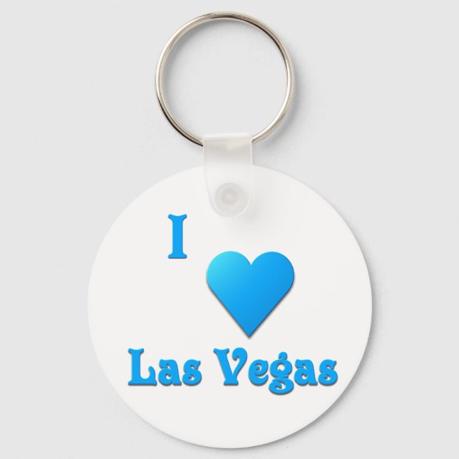 Llavero Las Vegas - Azul (Anverso)