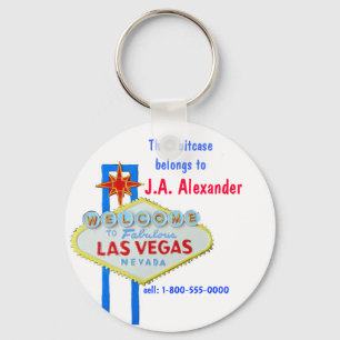 Llavero Las Vegas Bag Tags