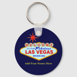 Llavero Las Vegas Wedding Key Chain
