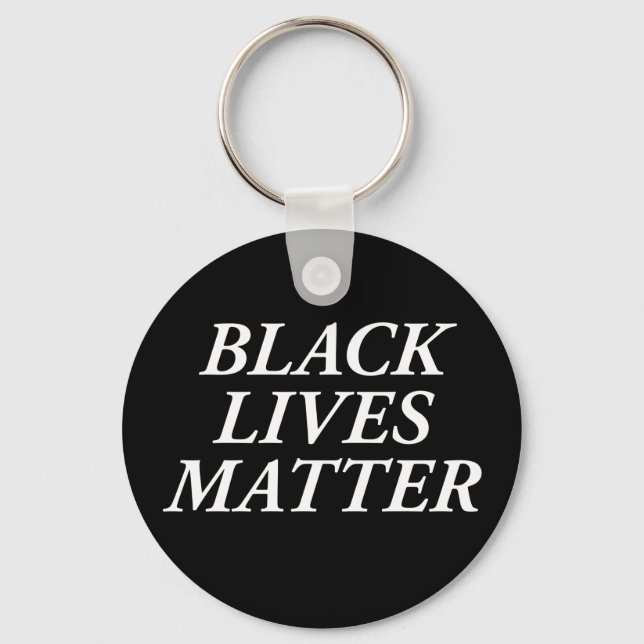 Llavero Las vidas negras importan (Anverso)