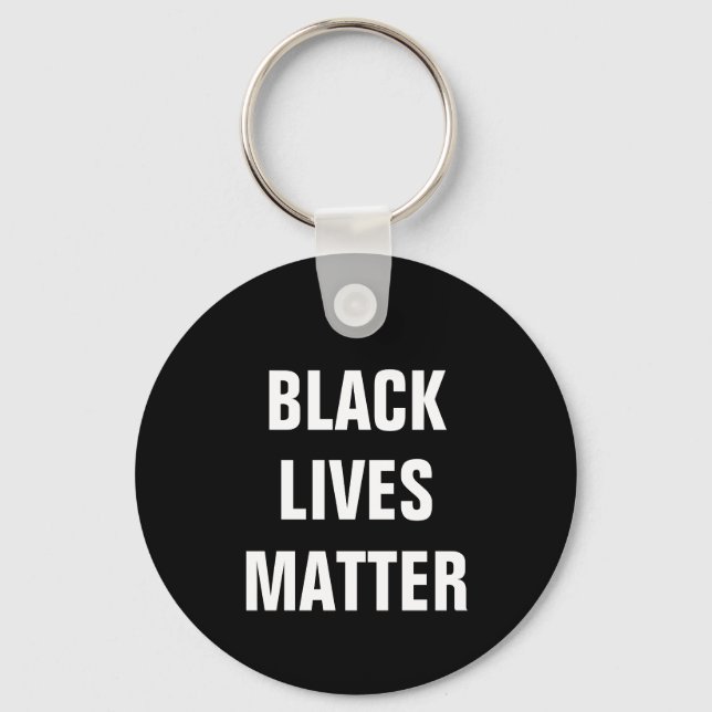 Llavero Las vidas negras importan (Anverso)