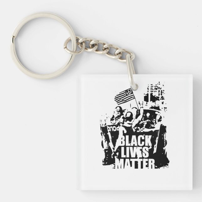 Llavero Las vidas negras importan (Frente)