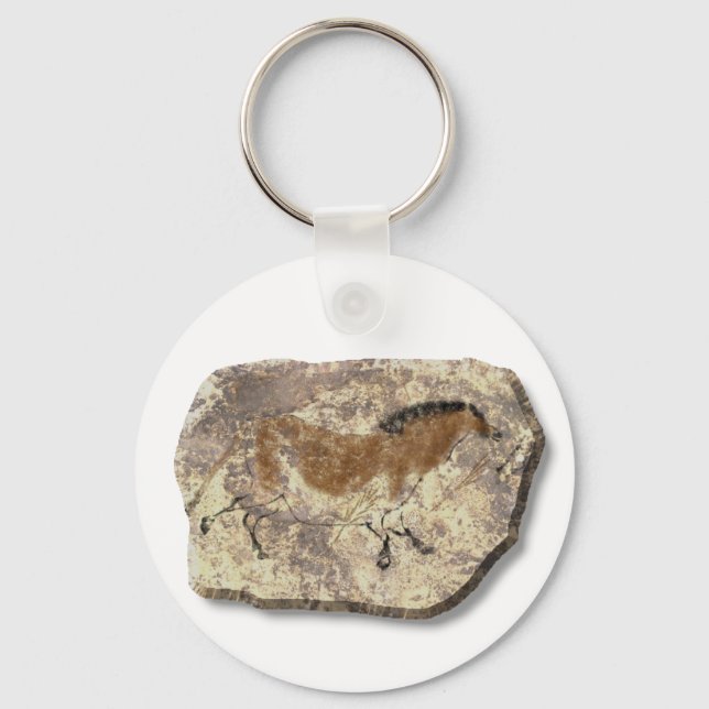 Llavero Lascaux Horse stone (Anverso)