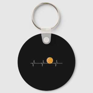Llavero Latido De Baloncesto - Pulso De Ball Ecg Para Los