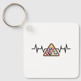 Llavero Latido de la banca de la banca de Billiard