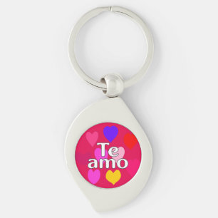Llavero Latín - Te amo
