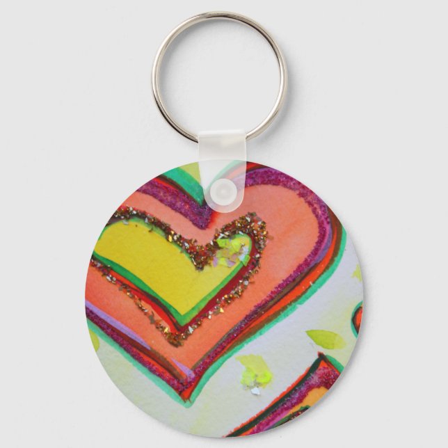 Llavero Laugh Heart Keychain (Anverso)