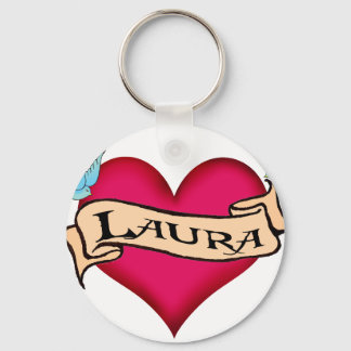 Llavero Laura - Camisetas y regalos de Personalizado Heart