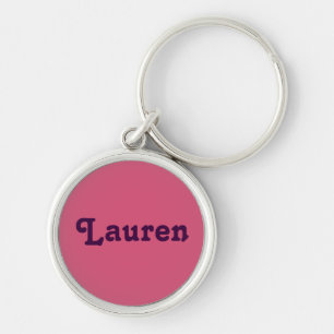 Llavero Lauren de la cadena de claves