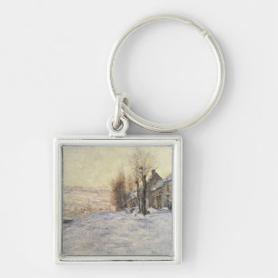 Llavero Lavacourt debajo de la nieve, c.1878-81