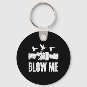 Llavero Lávame Pato Llamar a Waterfowter Hunter Funny Duck