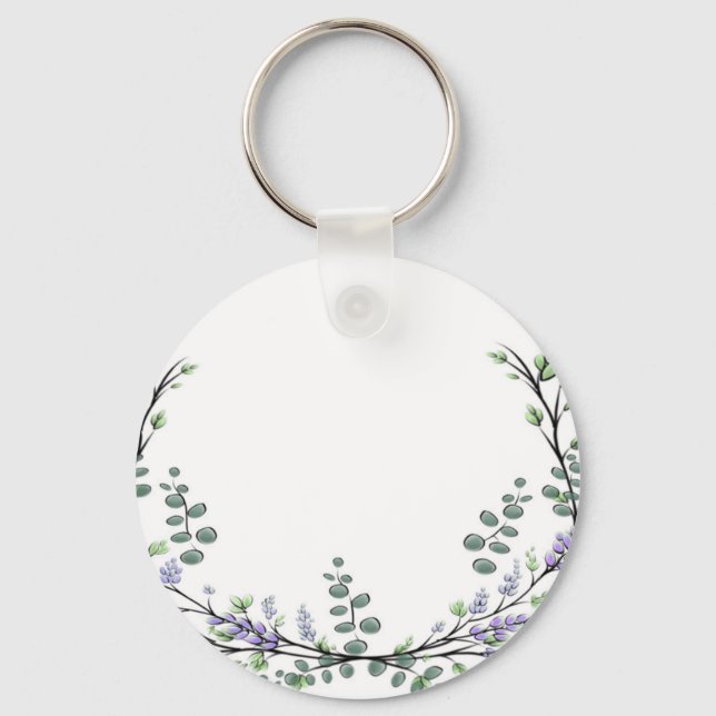 Llavero Lavanda y Eucalipto (Anverso)