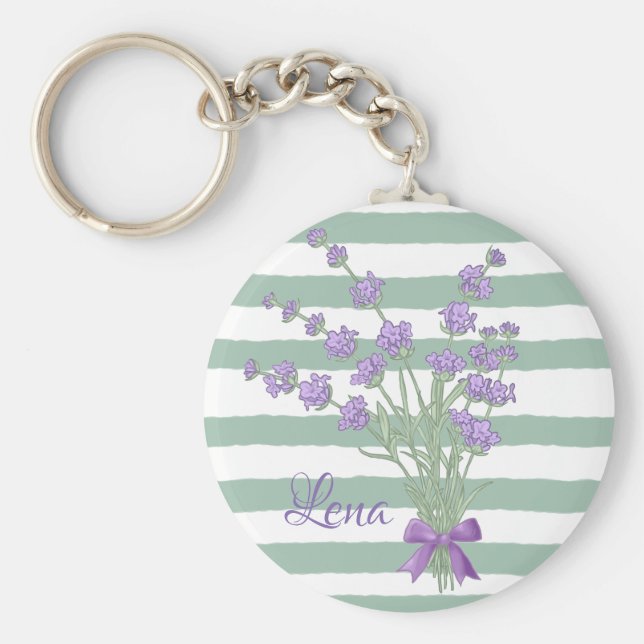 Llavero Lavendelstrauss, personalisiert (Frente)