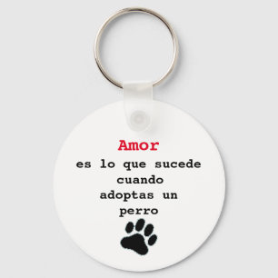 Llavero Lavero adoptar un perro