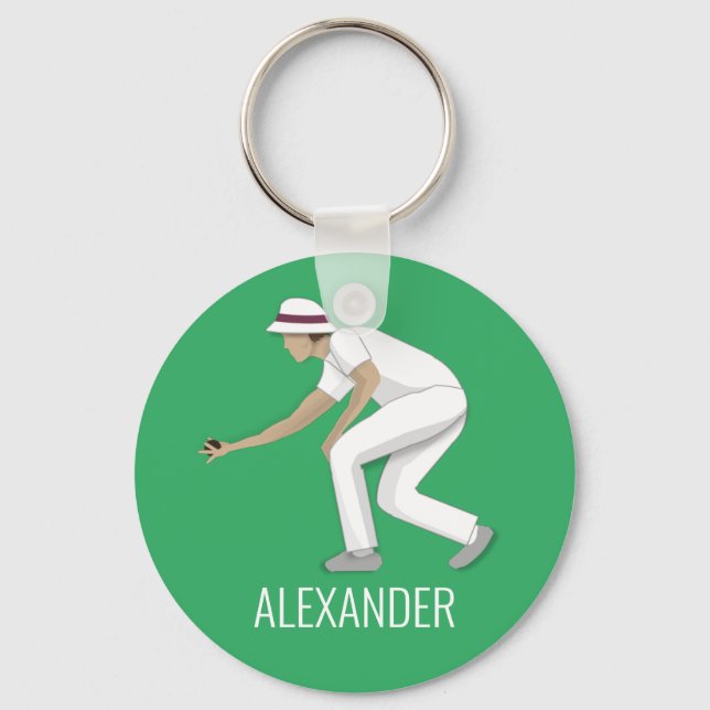 Llavero Lawn Bowls (Anverso)