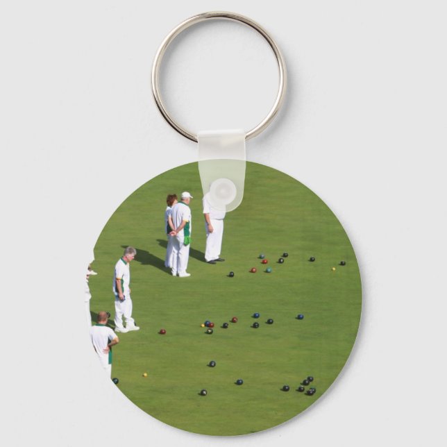 Llavero Lawn Bowls England (Anverso)