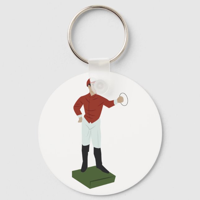 Llavero Lawn Jockey (Anverso)