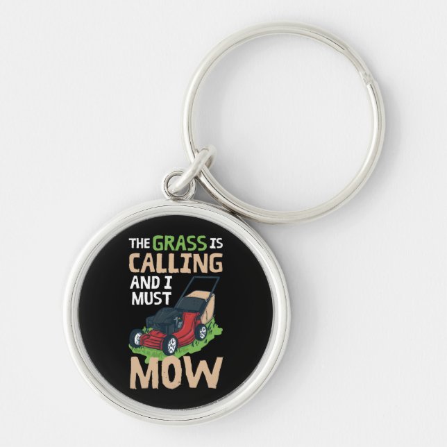 Llavero Lawn Mower Lawn Care (Frente)