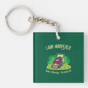 Llavero Lawn Whisperer Lawn Mower Garden Gardening
