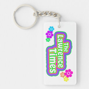 Llavero Lawrence Times groovy flor keychain