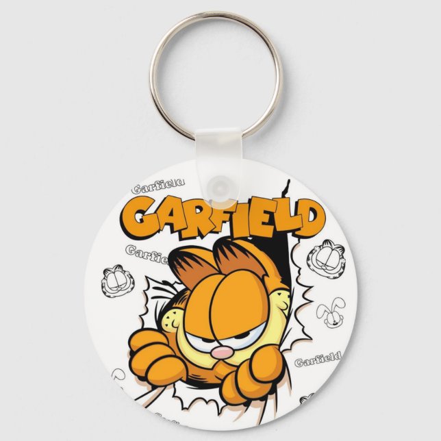 Llavero Lazy Garfield Smash (Anverso)