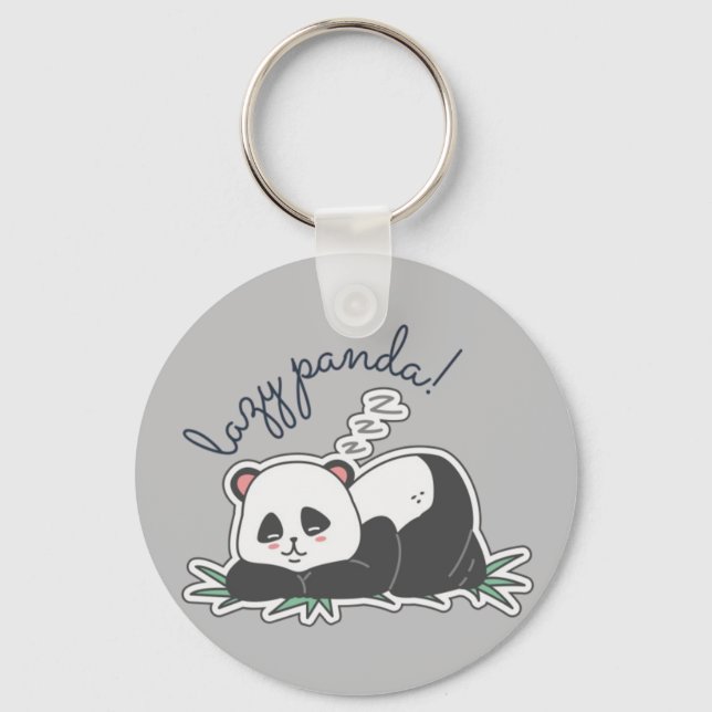 Llavero Lazy Panda (Anverso)