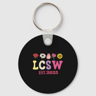 Llavero Lcsw Est 2025 Licencia Clínica Social
