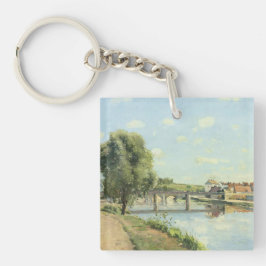 Llavero Le Pont Du Chemin De Fer Camille Pissarro