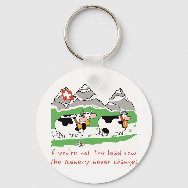 Llavero Lead Cow Keychain (Anverso)