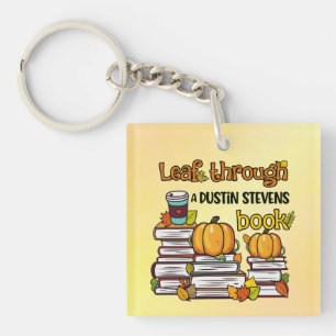 Llavero Leaf A Través De Un Libro De Dustin Stevens