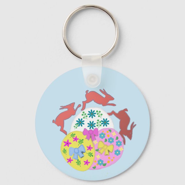 Llavero Leaping Hares  (Anverso)