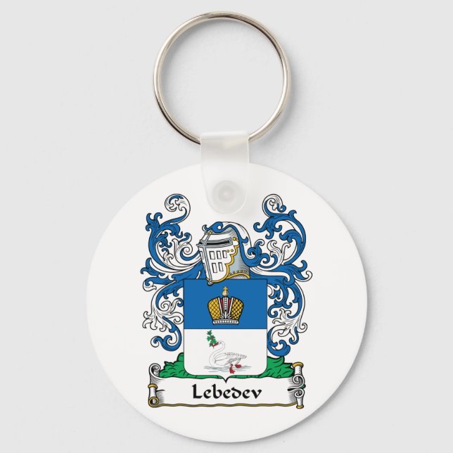 Llavero Lebedev Family Crest (Anverso)
