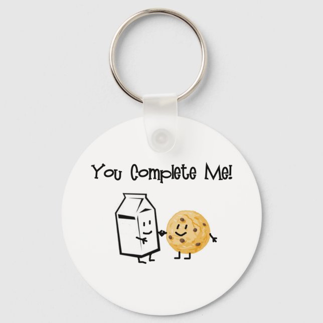 Llavero Leche y cookies (Anverso)