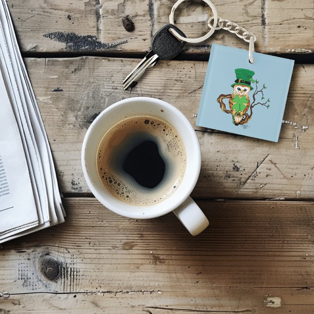 Llavero Lechuza De Ropa Irlandesa (Subido por el creador)