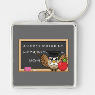 Llavero Lechuza educativa con Personalizado Apple