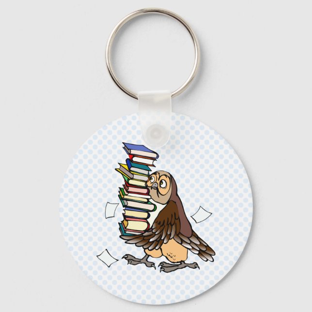 Llavero Lechuza octaviana (Anverso)