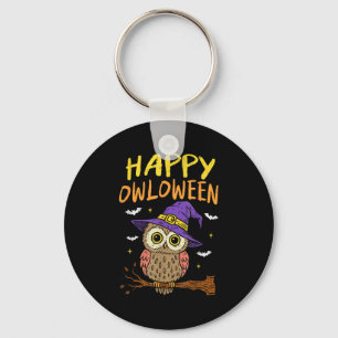 Llavero Lechuza Soky Happy Owloween Witch Funny Halloween