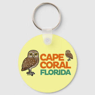 Llavero Lechuzas de Coral Burrowing