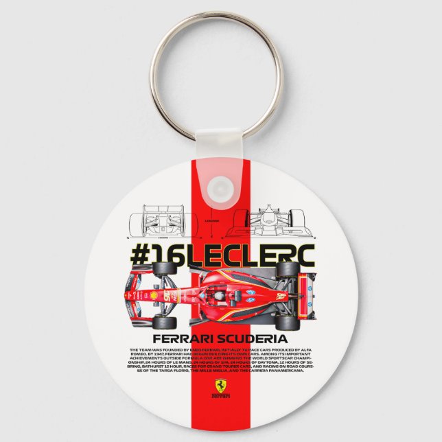Llavero Leclerc16 (Reverso )